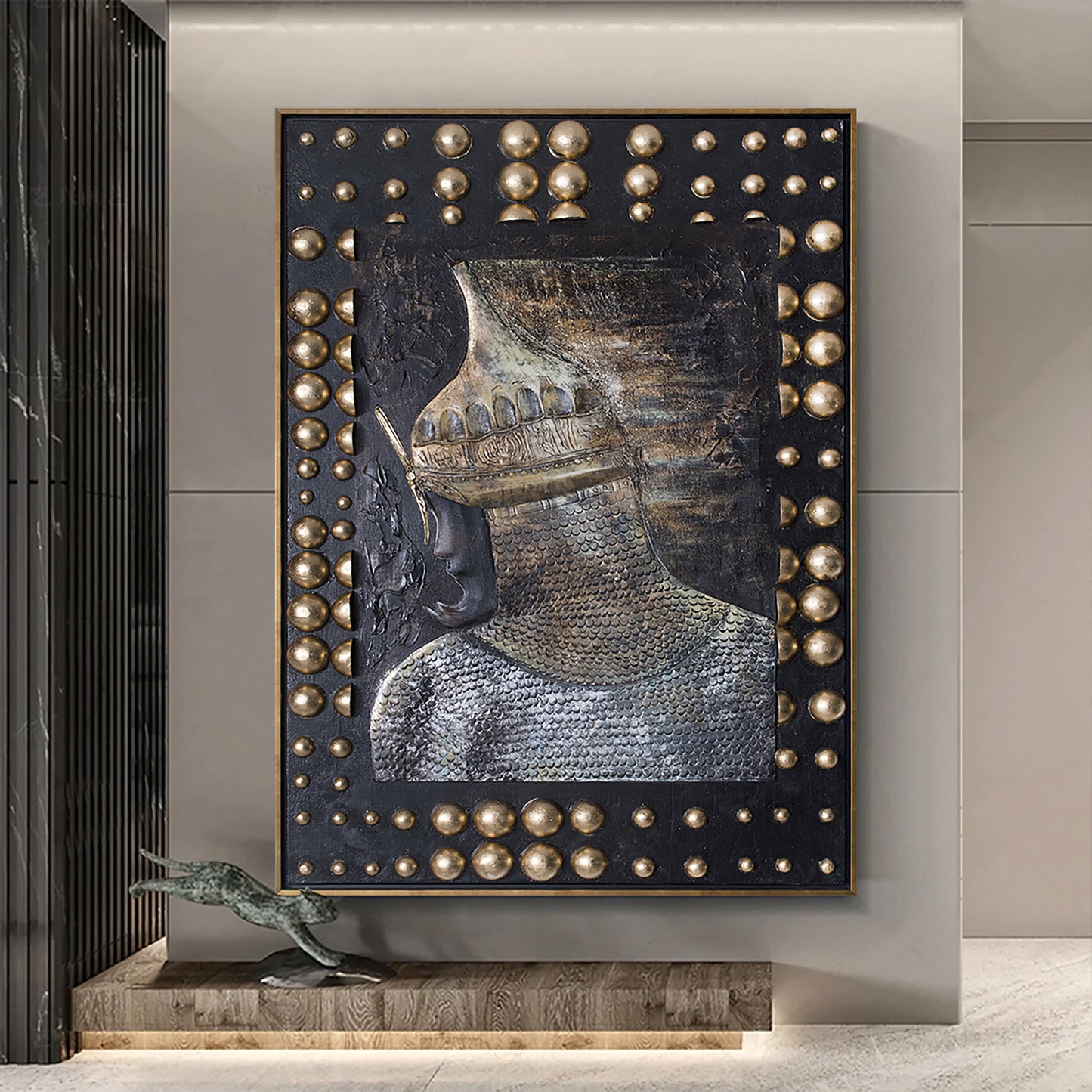 Cengiz Han Yağlı Boya Tablo 104x154cm